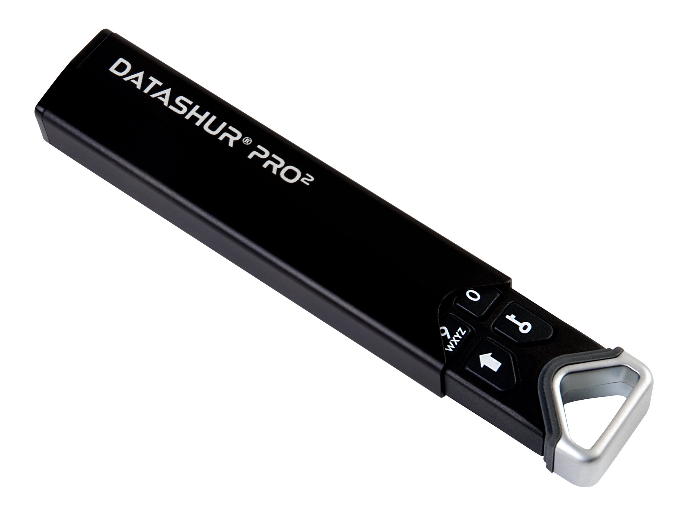 iStorage datAshur Pro2 - USB-Flash-Laufwerk - verschlsselt - 128 GB - USB 3.2 Gen 1 - FIPS 140-2 Level 3