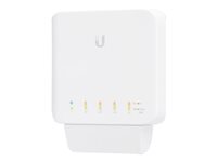 Ubiquiti UniFi Switch USW-FLEX - Switch - managed - 4 x 10/100/1000 (PoE) + 1 x 10/100/1000 (PoE) - wandmontierbar, Stangenmonta