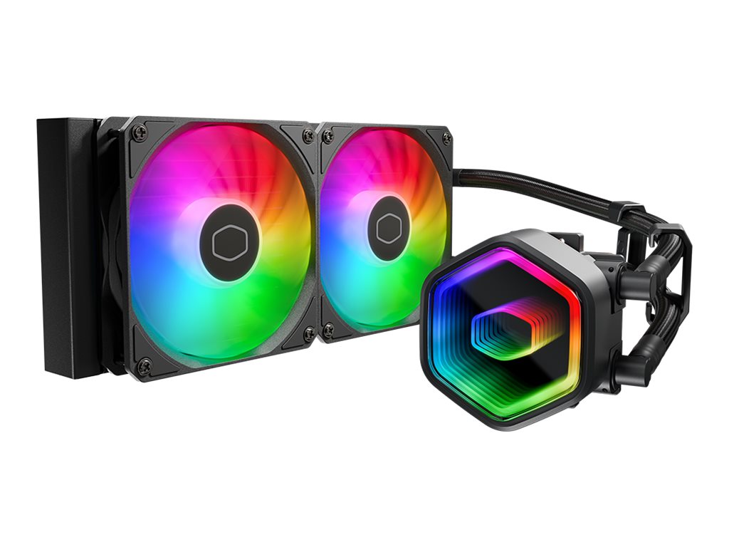 Cooler Master MasterLiquid 240 Core II - Prozessor-Flssigkeitskhlsystem - Khlergrsse: 360 mm - (fr: LGA1851, LGA1700, LGA12