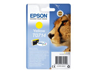 Epson T0714 - 5.5 ml - Gelb - Original - Blister mit RF-Alarm - Tintenpatrone