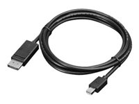 Lenovo - DisplayPort-Kabel - Mini DisplayPort (M) zu DisplayPort (M) - 2 m - fr ThinkCentre M75t Gen 2; ThinkPad P51; ThinkStat