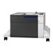HP Papiereinzug und Stnder - Druckerbasis mit Medienzufhrung - 500 Seiten in 1 Schubladen (Trays) - fr Color LaserJet Enterpr
