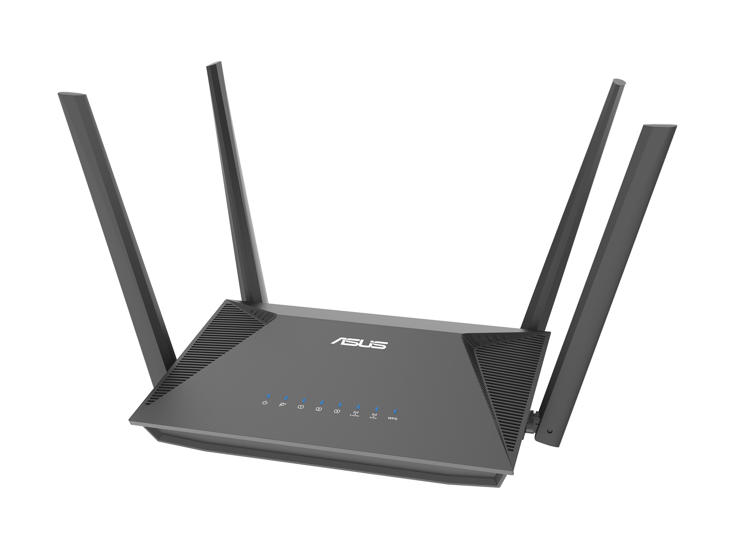 ASUS RT-AX52 - Wireless Router 3-Port-Switch - 1GbE - Wi-Fi 6 - Tri-Band