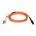 Eaton Tripp Lite Series Duplex Multimode 62.5/125 Fiber Patch Cable (MTRJ/LC), 3M (10 ft.) - Patch-Kabel - MT-RJ Multimodus (M) 