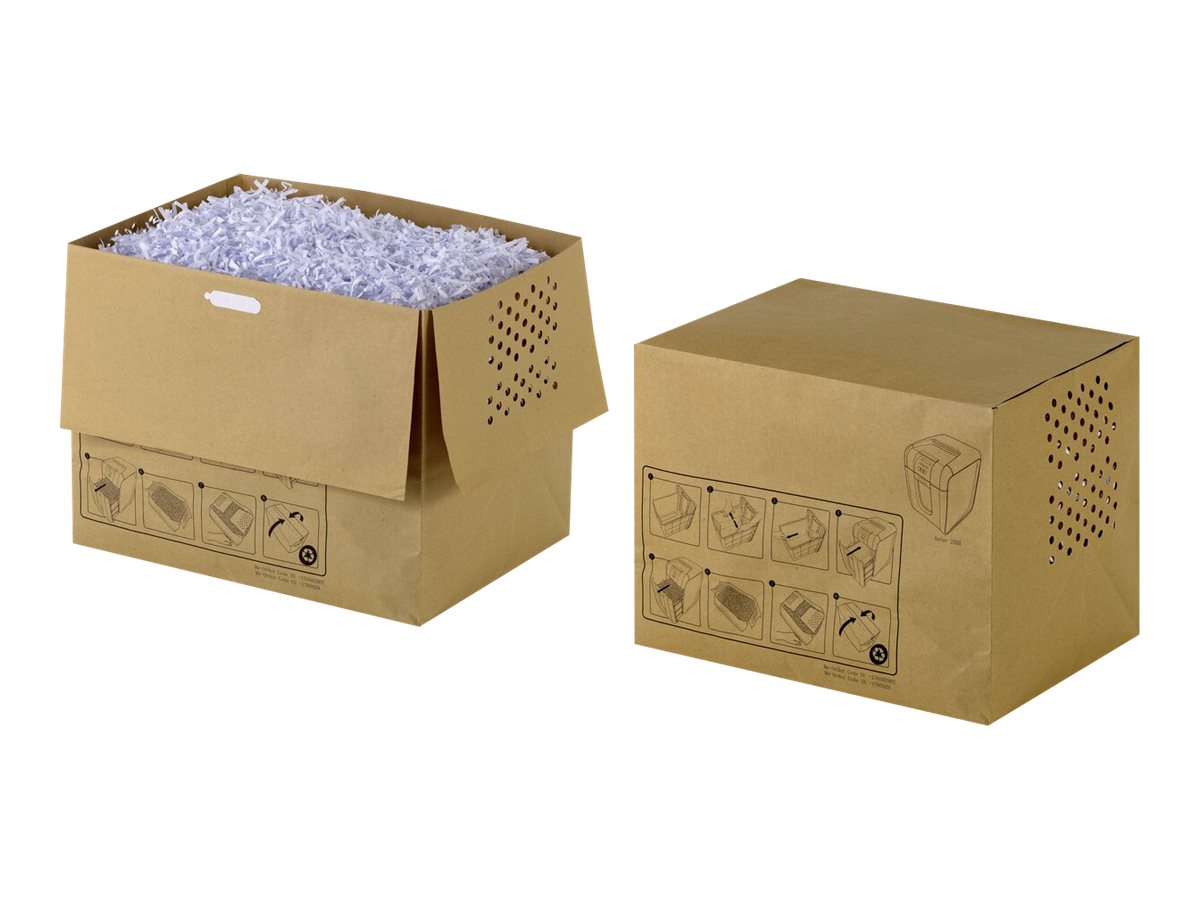 Rexel Recyclable Shredder Waste Sacks 40L - Mllbeutel - beige (Packung mit 20)