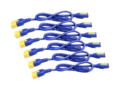 APC AP8000 - Stromkabel - power IEC 60320 C13 zu IEC 60320 C14 - 10 A - 61 cm - Blau