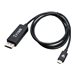 V7 - Adapterkabel - 24 pin USB-C (M) zu DisplayPort (M) - Thunderbolt 3 / DisplayPort 1.4 - 1 m - Support von 8K 30 Hz