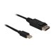 Delock - DisplayPort-Kabel - Mini DisplayPort (M) zu DisplayPort (M) - 3 m