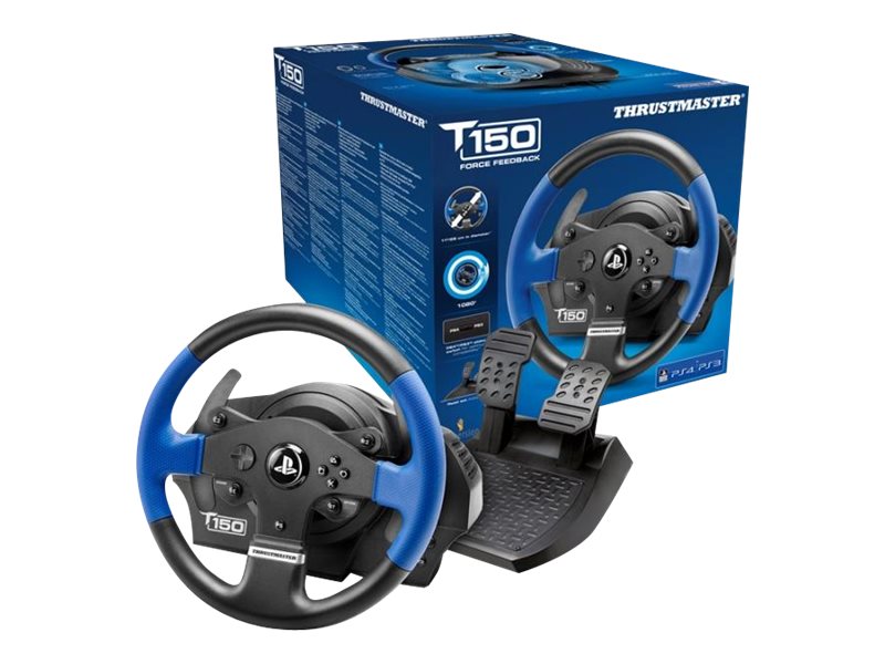 ThrustMaster T150 - Lenkrad- und Pedale-Set - kabelgebunden - fr PC, Sony PlayStation 3, Sony PlayStation 4