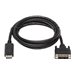 Eaton Tripp Lite Series DisplayPort to DVI Adapter Cable (DP with Latches to DVI-D Single Link M/M), 6 ft. (1.8 m) - Videokabel 