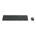 Logitech MK235 - Tastatur-und-Maus-Set - kabellos - 2.4 GHz - US International