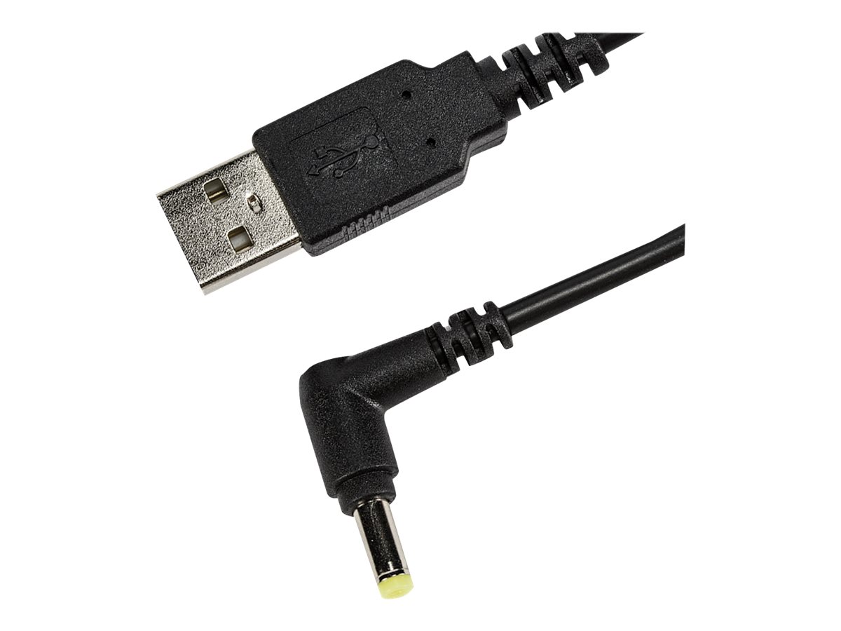 Socket USB to DC Plug Charging Cable - USB-Ladeadapter - Gleichstromstecker (M) gewinkelt zu USB (M) - 1.5 m