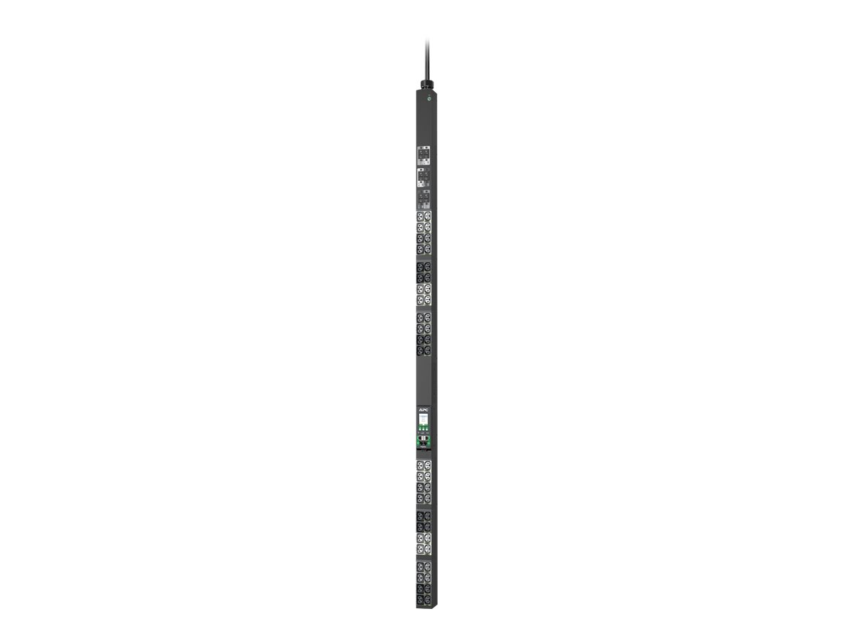 APC NetShelter Rack PDU Advanced - Stromverteilungseinheit (Rack - einbaufhig) - gemessener Auslass mit Schaltung - AC 400/415 