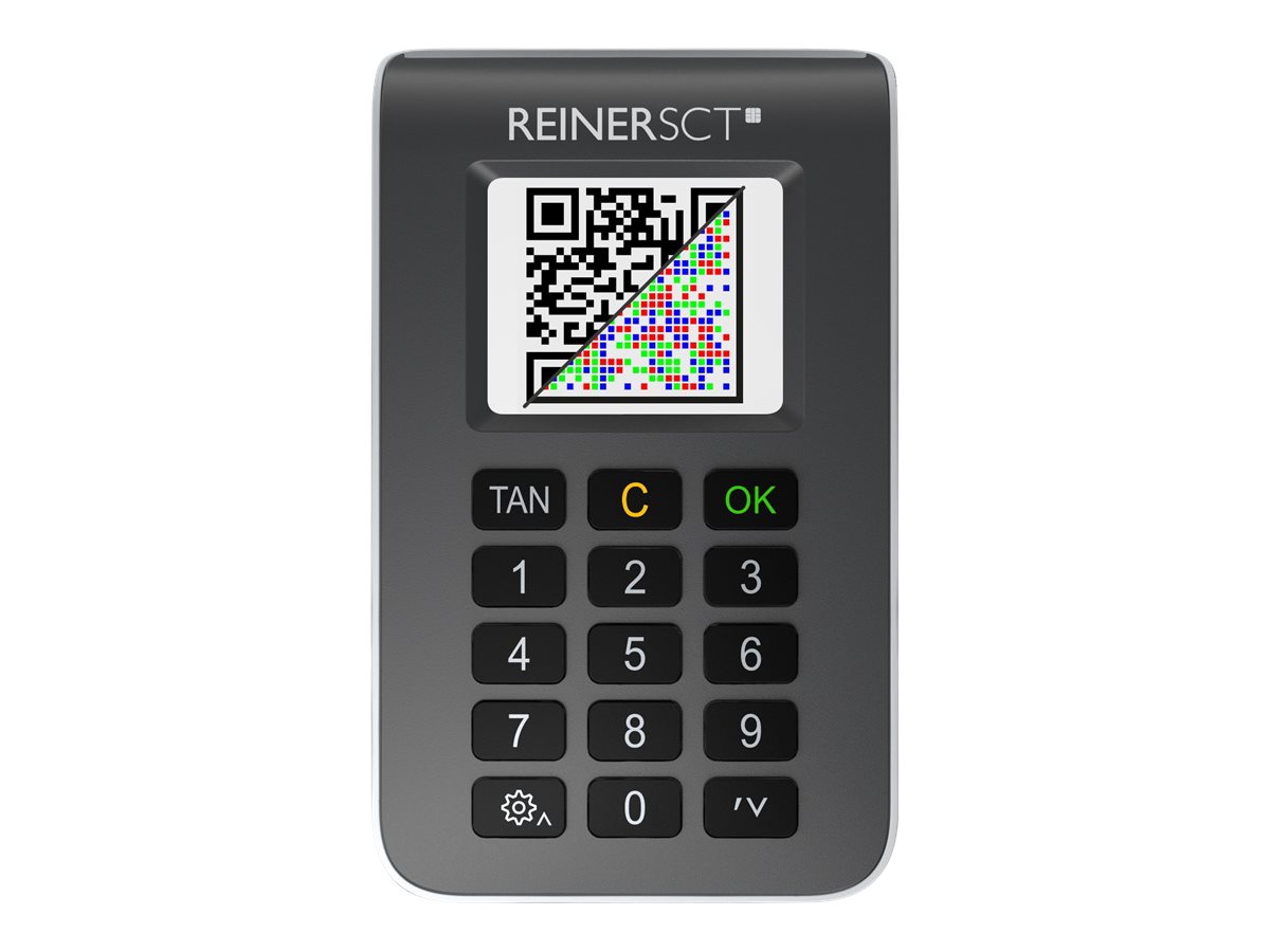 ReinerSCT tanJack photo QR - TAN-Generator - Anthrazit