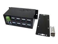 Exsys EX-1113HMS - Hub - 16 x USB 3.1 Gen 1 - an DIN-Schiene montierbar - Gleichstrom