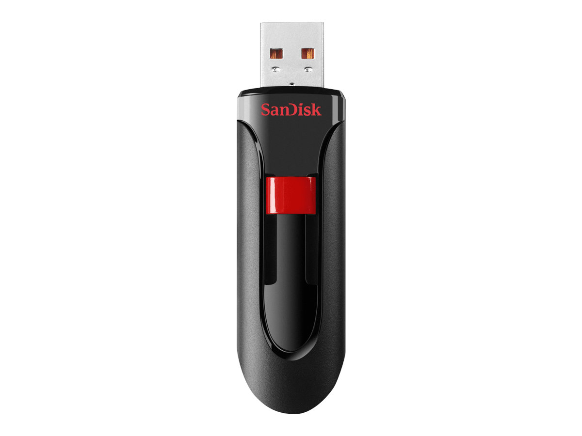 SanDisk Cruzer Glide - USB-Flash-Laufwerk - verschlsselt - 32 GB - USB 2.0 (Packung mit 3)
