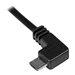 StarTech.com Micro USB Lade- und Sync-Kabel St/St - Links gewinkelt Micro-USB - 0,5m - USB-Kabel - Micro-USB Typ B (M) links abg