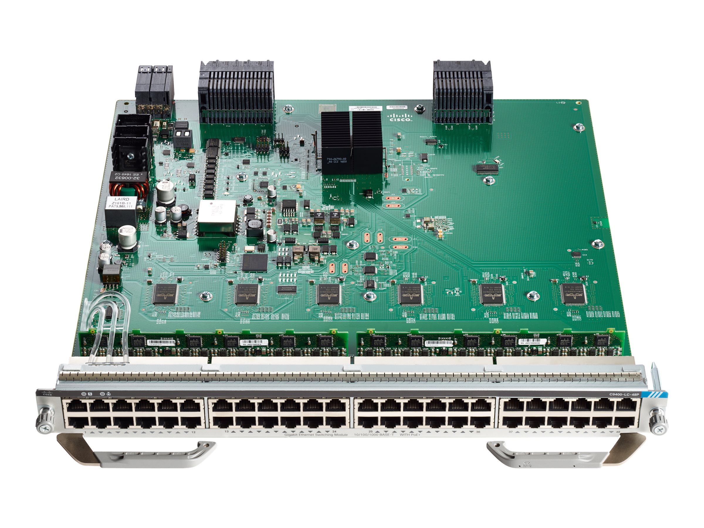 Cisco Catalyst 9400 Series Line Card - Switch - 48 x 10/100/1000 - Plugin-Modul - PoE+