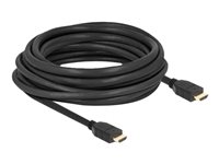 Delock - Highspeed - HDMI-Kabel mit Ethernet - HDMI mnnlich zu HDMI mnnlich - 7 m - Schwarz