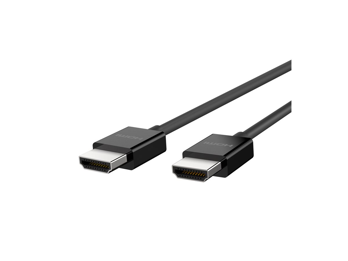 Belkin BoostCharge - Ultra High Speed - HDMI-Kabel - HDMI mnnlich zu HDMI mnnlich - 2 m - Schwarz