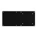 SilverStone MVA01 - Montagekomponente (Erweiterungshalterung) - fr Monitor - Stahl - Schwarz - Wandmontage