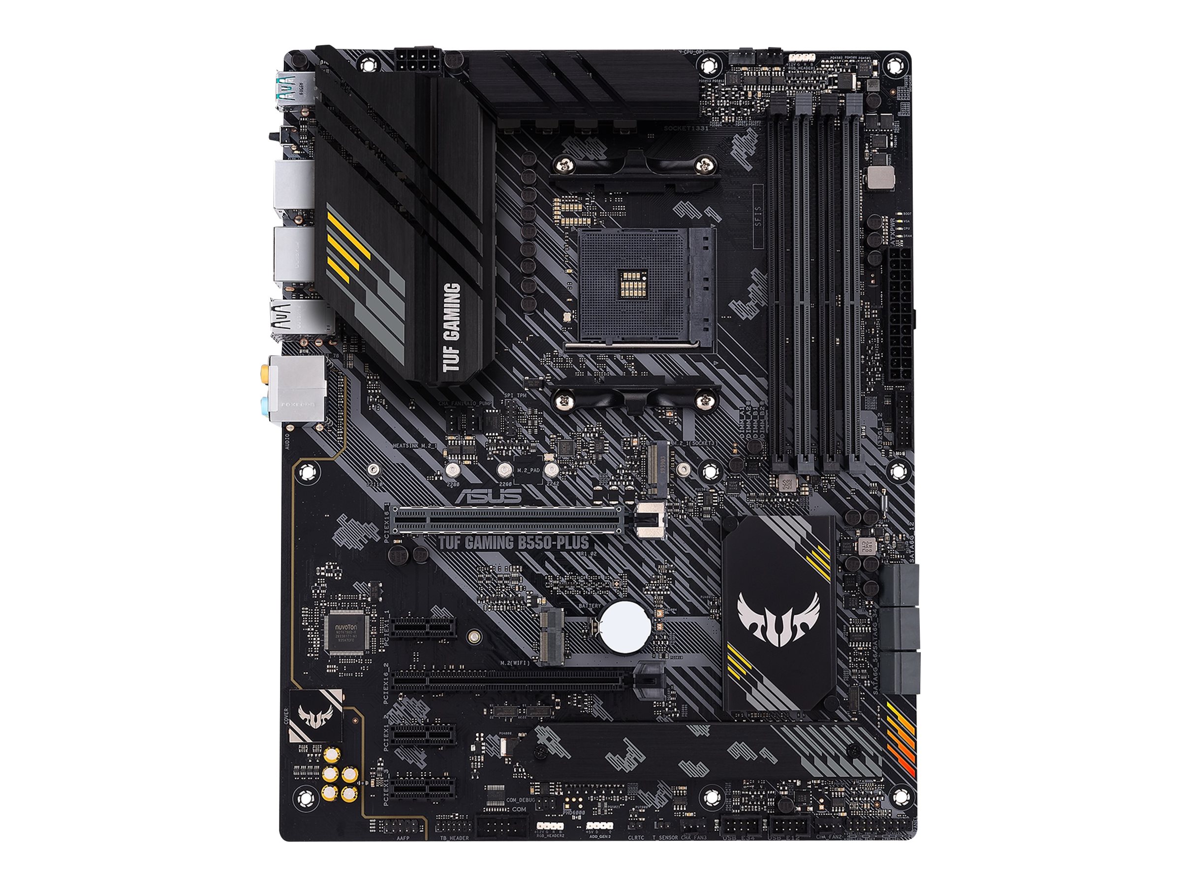 ASUS TUF GAMING B550-PLUS - Motherboard - ATX - Socket AM4 - AMD B550 Chipsatz - USB-C Gen2, USB 3.2 Gen 1, USB 3.2 Gen 2
