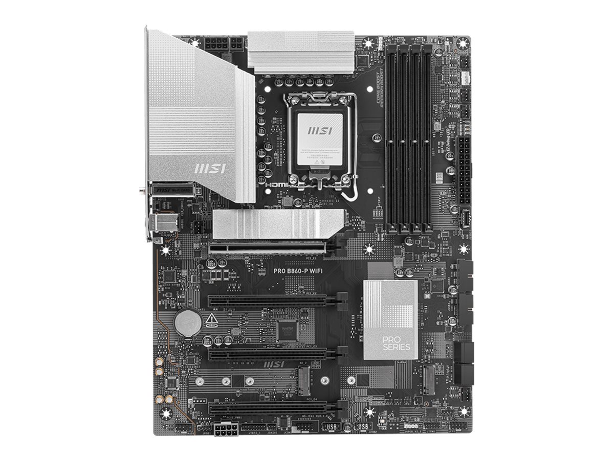 MSI PRO B860-P WIFI - Motherboard - ATX - LGA1851-Sockel - B860 Chipsatz - USB 3.2 Gen 2, USB 3.2 Gen 1