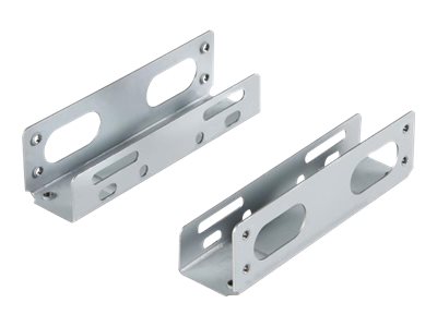 StarTech.com 3,5 (8,9cm) Universal Festplatten Einbauwinkel - Einbauschienen / Speichereinschubadapter fr 5,25 (13,3cm) HDD Sch