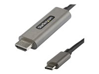 StarTech.com 1m USB-C auf HDMI Kabel 4K 60Hz mit HDR10 - Ultra HD Video Adapter Kabel - DP 1.4 Alt Mode HBR3 (CDP2HDMM1MH) - Ada