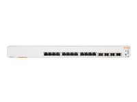 HPE Networking Instant On 1960 12XGT 4SFP+ Switch - Switch - managed - 12 x 100/1000/10000 + 4 x 10 Gigabit SFP+ - an Rack monti