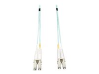 Eaton Tripp Lite Series 10Gb Duplex Multimode 50/125 OM3 LSZH Fiber Patch Cable, (LC/LC) - Aqua, 20M (65-ft) - Patch-Kabel - LC 