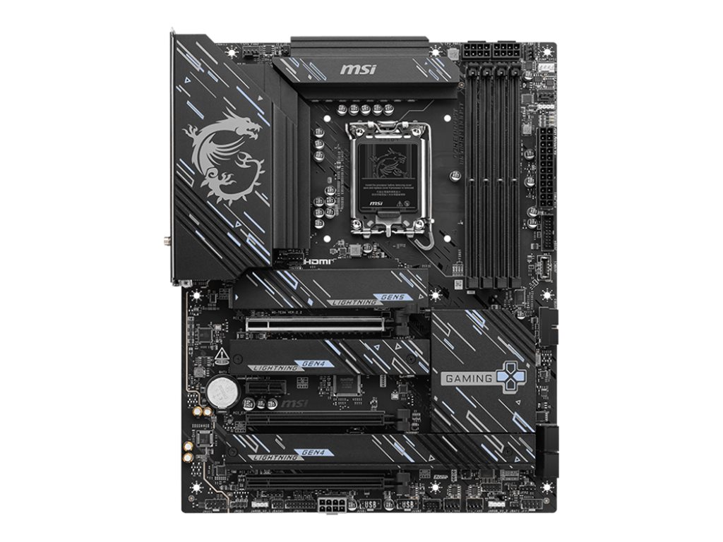 MSI Z890 GAMING PLUS WIFI - Motherboard - ATX - LGA1851-Sockel - Z890 Chipsatz - USB-C 3.2 Gen 2x2, USB-C 3.2 Gen2, USB 3.2 Gen 