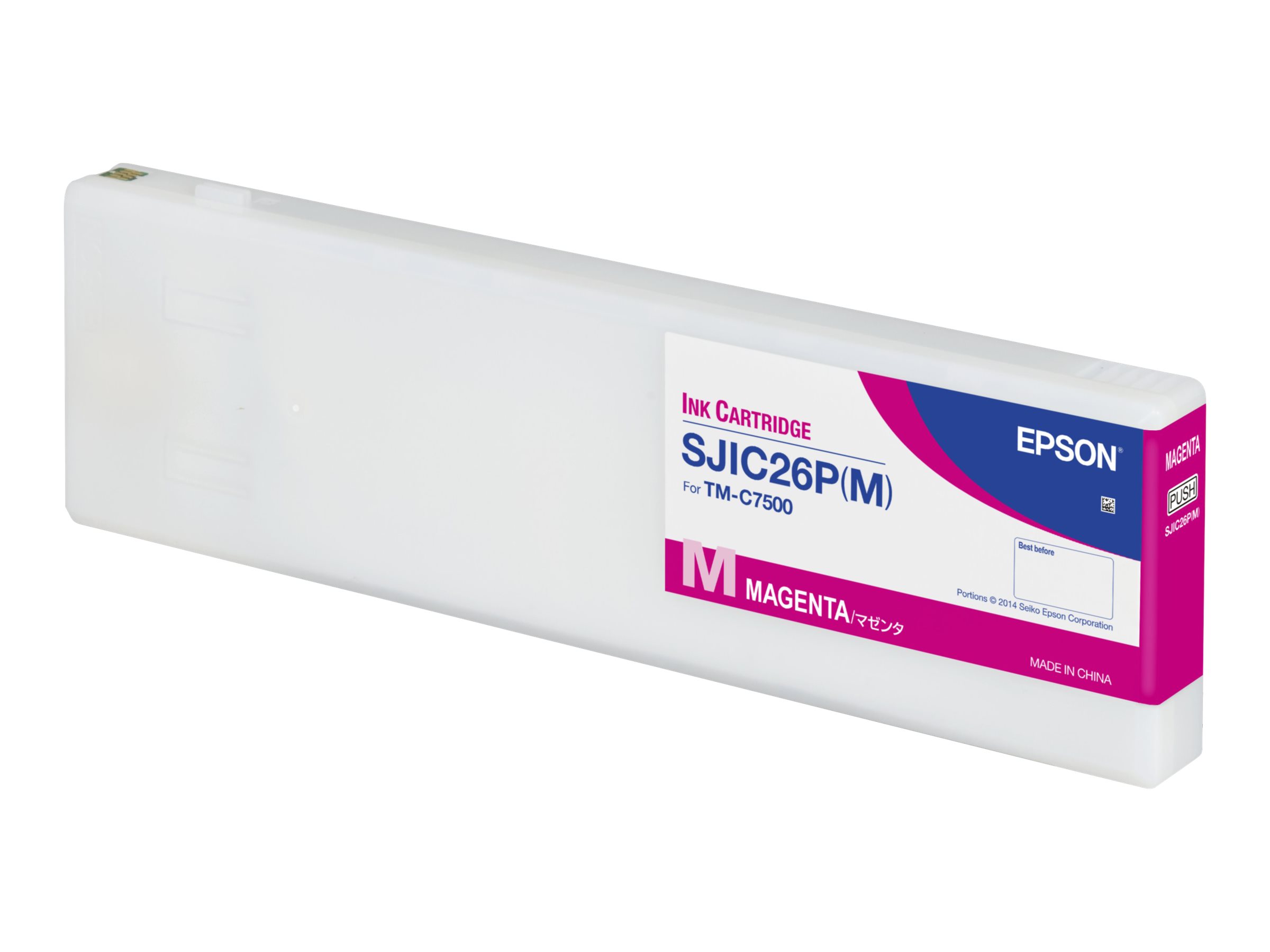Epson SJIC26P(M) - Magenta - original - Tintenpatrone - fr ColorWorks TM-C7500
