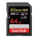 SanDisk Extreme Pro - Flash-Speicherkarte - 64 GB - UHS-II U3 / Class10 - 1733x/2000x - SDXC UHS-II