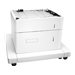 HP Papiereinzug und Stnder - Druckerbasis mit Medienzufhrung - 2550 Bltter in 2 Schubladen (Trays) - fr LaserJet Enterprise 