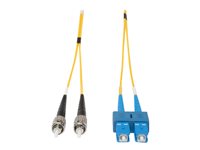 Eaton Tripp Lite Series Duplex Singlemode 9/125 Fiber Patch Cable (SC/ST), 2M (6 ft.) - Patch-Kabel - SC Single-Modus (M) zu ST 