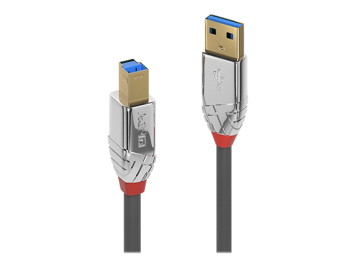 Lindy CROMO - USB-Kabel - USB Typ A (M) zu USB Type B (M) - USB 3.1 - 3 m - rund