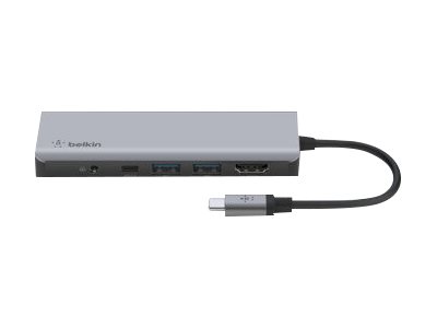 Belkin CONNECT USB-C 7-in-1 Multiport Adapter - Dockingstation - USB-C - HDMI