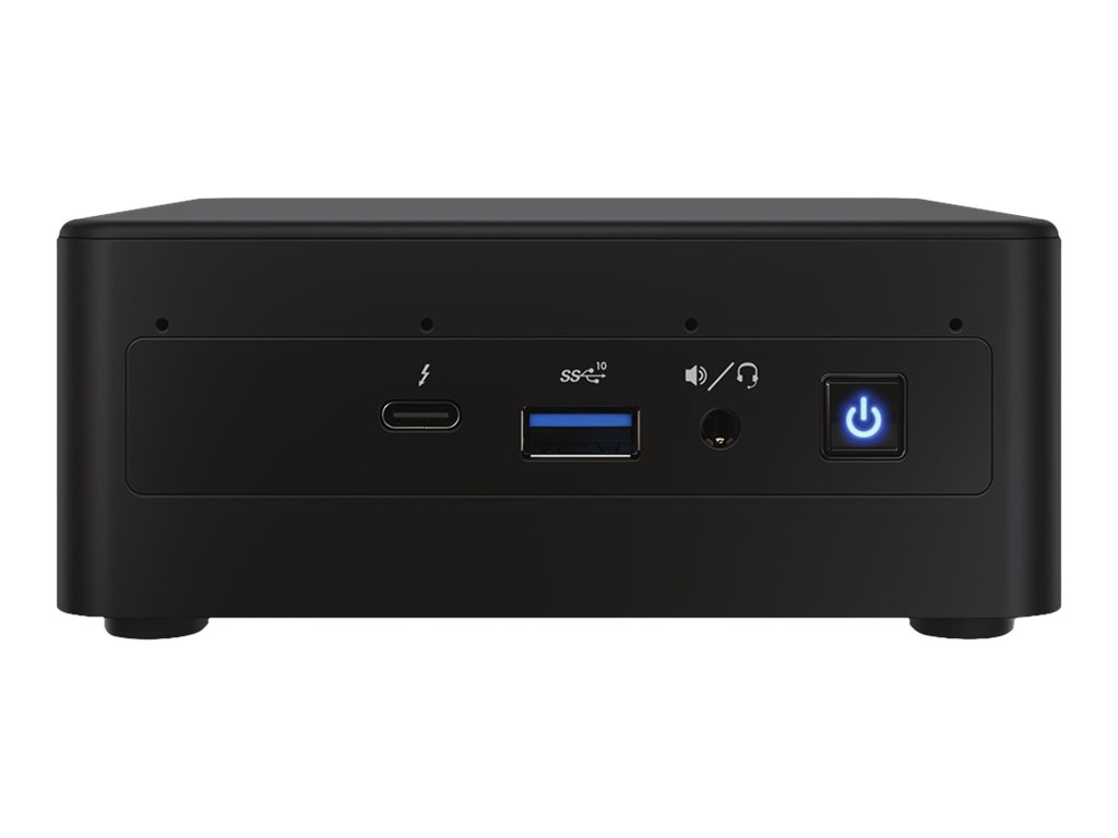 Intel Next Unit of Computing Kit 11 Performance kit - NUC11PAHi7 - Barebone - Mini-PC - 1 x Core i7 1165G7 / 2.8 GHz - RAM 0 GB