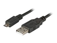 EFB-Elektronik Classic - USB-Kabel - USB (M) zu Micro-USB Typ B (M) - USB 2.0 - 1.8 m - Schwarz