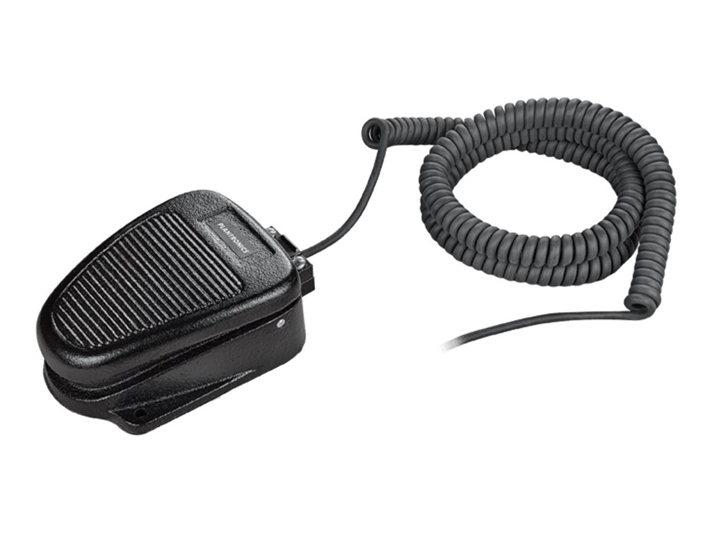 Poly SSP 2635-01 - PTT-Fussschalter (Push-to-Talk) fr Headset - LEMO FGG.2B.310, Spiralkabel - TAA-konform