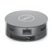 Dell 6-in-1 Multiport Adapter DA305 - Dockingstation - USB-C - HDMI, DP, USB-C - 1GbE - fr G15; Inspiron 13 5310, 14 54XX; Lati