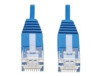 Eaton Tripp Lite Series Cat6 Gigabit Molded Ultra-Slim UTP Ethernet Cable (RJ45 M/M), Blue, 7 ft. (2.13 m) - Netzwerkkabel - RJ-
