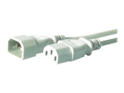 M-CAB - Stromkabel - IEC 60320 C14 zu power IEC 60320 C13 - 250 V - 10 A - 1.8 m