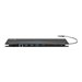 XtremeMac XWH-CDH-13 - Dockingstation - USB-C - VGA, HDMI, DP - 1GbE