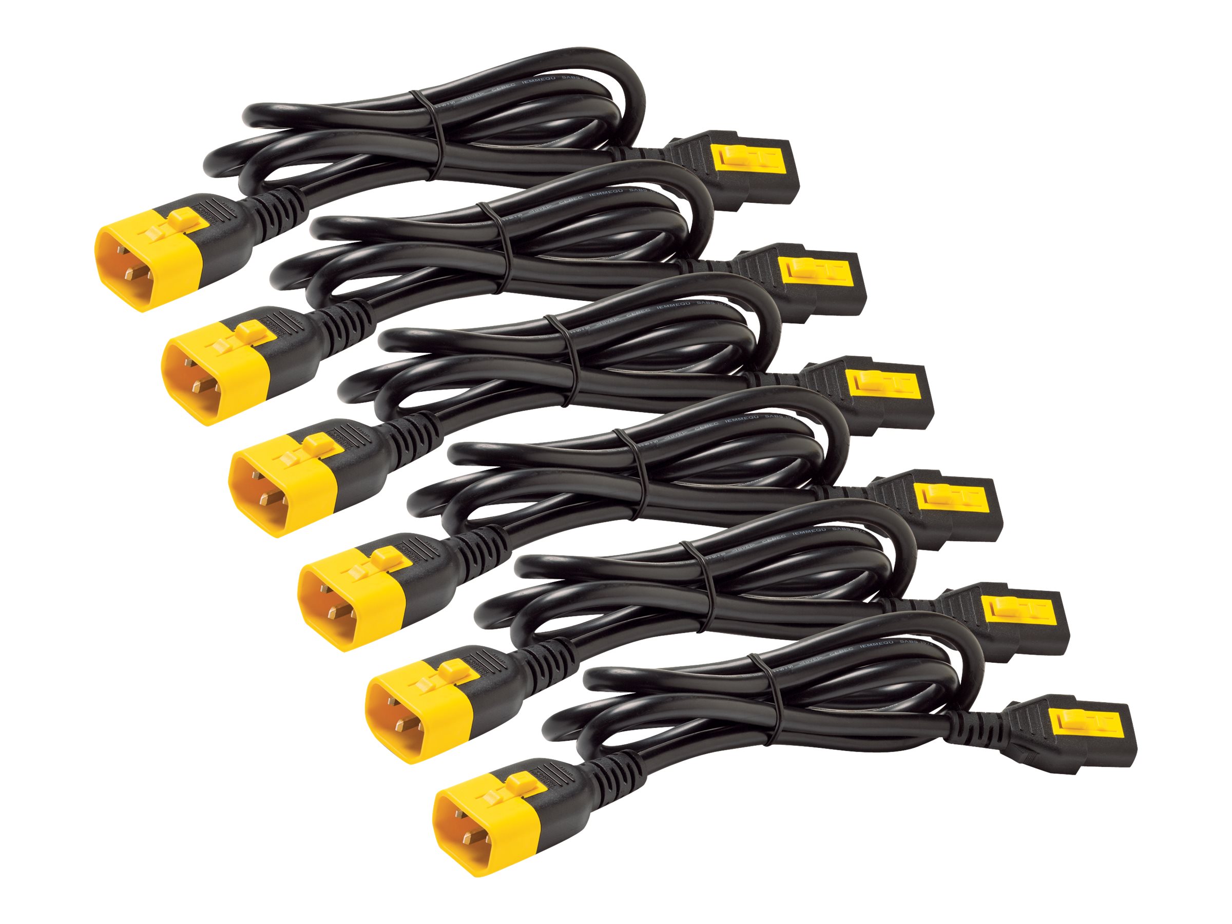 APC - Stromkabel - power IEC 60320 C13 zu IEC 60320 C14 - 10 A - 1.83 m - Schwarz