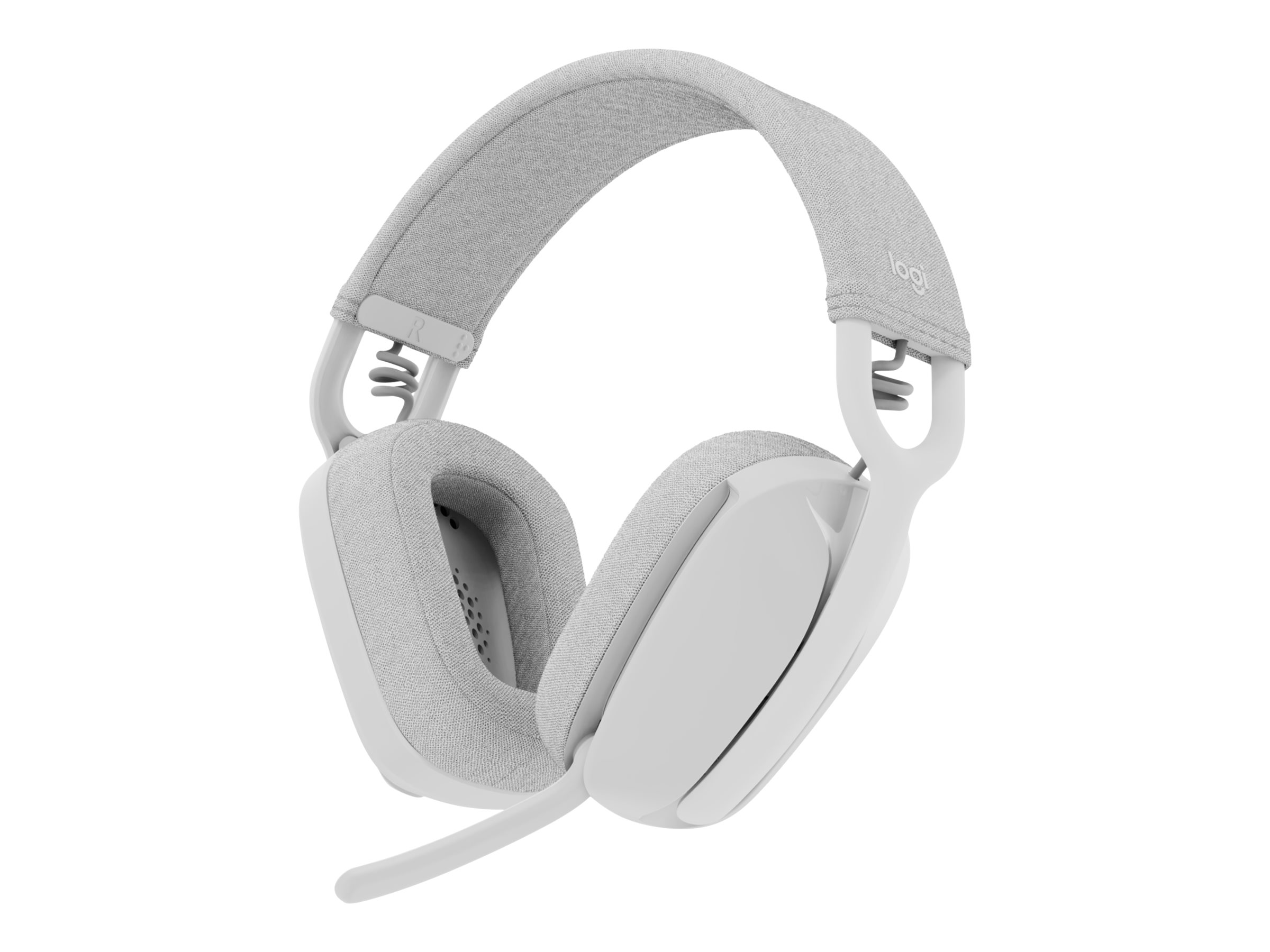 Logitech Zone Vibe 100 - Headset - ohrumschliessend - Bluetooth - kabellos - Off-White