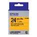 Epson LabelWorks LK-6YBP - Schwarz auf Gelb - Rolle (2,4 cm x 9 m) 1 Kassette(n) Etikettenband - fr LabelWorks LW-1000, LW-600,