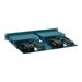 Rackmount.IT - Montagesatz fr Netzwerkgerte - Rack montierbar - Azure Blue, RAL 5009 - 1.3U - 48.3 cm (19