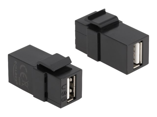 Delock - Modulare Eingabe - USB Type A - Schwarz